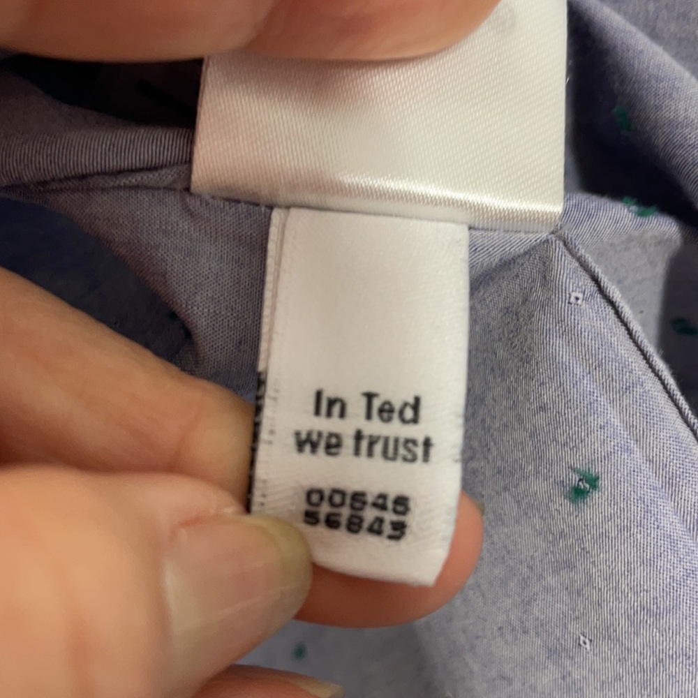 Ted Baker Men’s Button Down Shirt size 5 - Picture 9 of 10